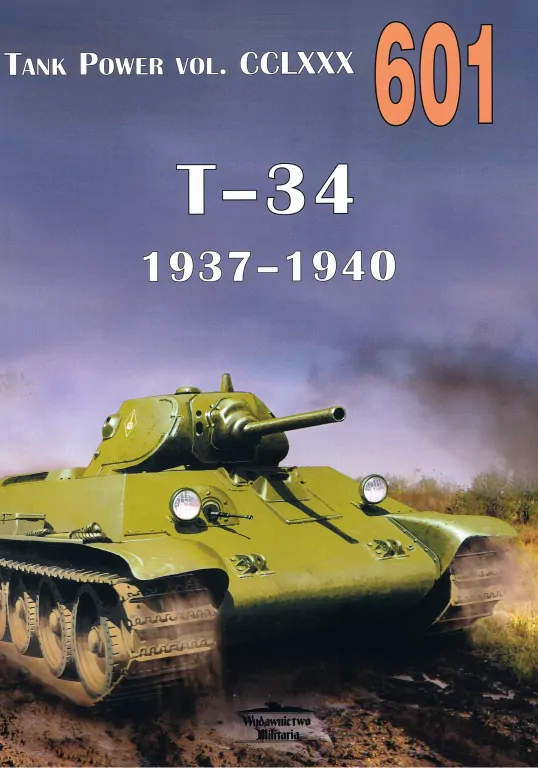 Nr 601 T 34/76 1937-1940 Tank Power - tantis.pl