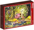 Puzzle 1000 Wróżkowy camping z przyjaciółmi - tantis.pl