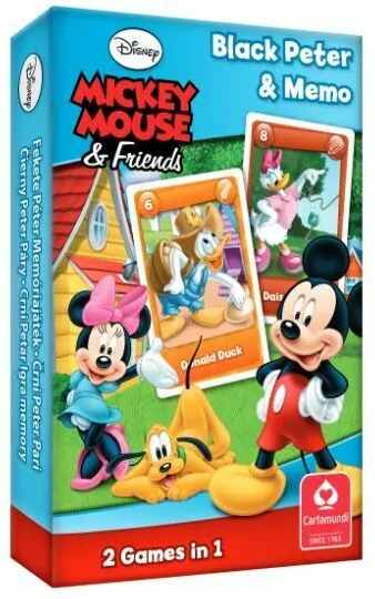 Myszka Miki. Czarny Piotruś. Memo - tantis.pl