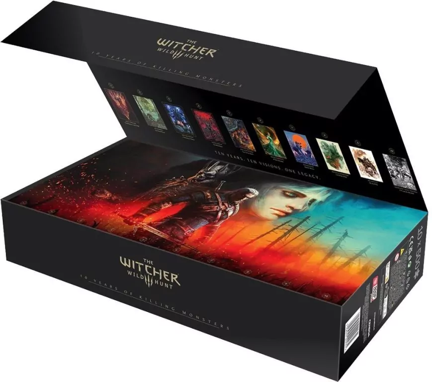 Puzzle 10x500 The Witcher (Wiedźmin) 3: Wild Hunt - tantis.pl