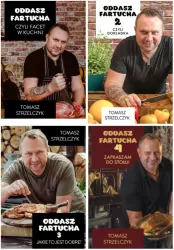 Pakiet: Oddasz fartucha czyli facet w kuchni / Oddasz Fartucha 2 czyli dokładka / Jakie to jest dobre / Zapraszam do stołu! Oddasz fartucha. Tom 1-4