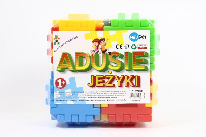 Klocki Jeżyki Adusie 24 elementy - tantis.pl
