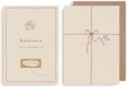 Kartka zdrapka - Kochanie, jesteś moim ulubionym..