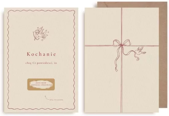 Kartka zdrapka - Kochanie, jesteś moim ulubionym..