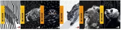 Zeszyt A4/72k linia Be More Wild (10szt)