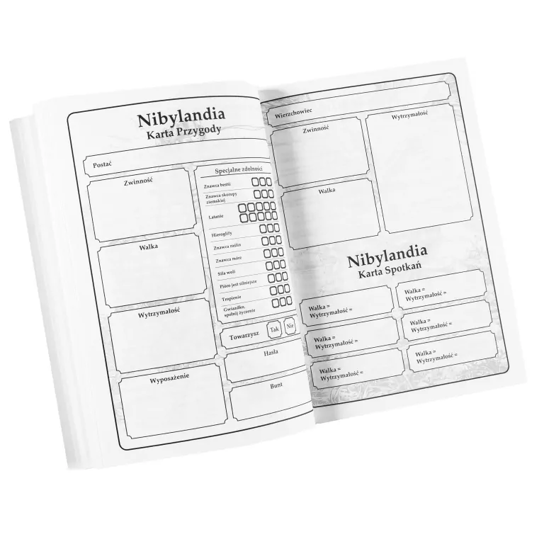Nibylandia. Tu żyją potwory. Gra książkowa - tantis.pl