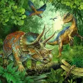 Ravensburger. Puzzle 3x49. Dinozaury - tantis.pl