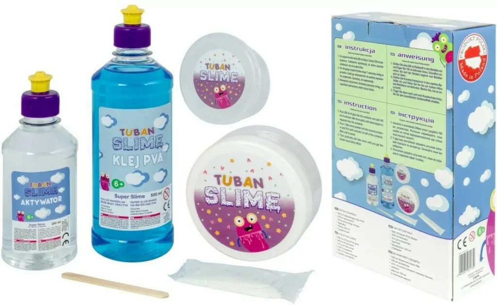 Zestaw Super Slime XL - Cloud Slime TUBAN - tantis.pl