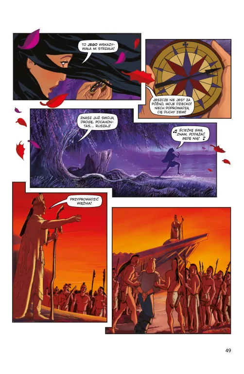 Pocahontas. Klasycznne baśnie Disney'a w komiksie - tantis.pl