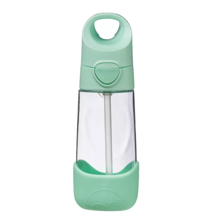 Bidon tritanowy ze słomką 450 ml, Spearmint - tantis.pl