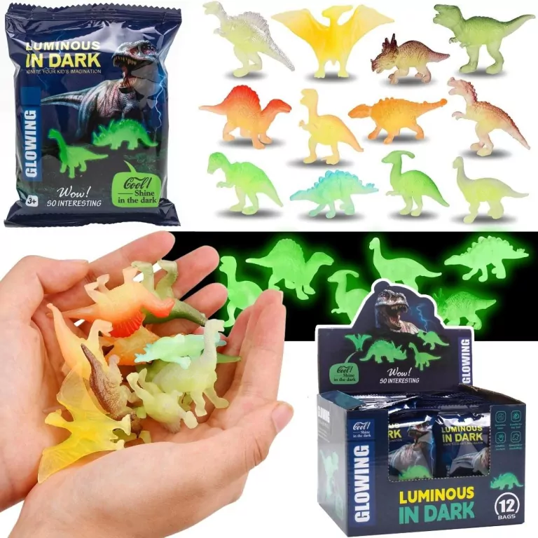 Dinozaury świecące w ciemnościach - tantis.pl