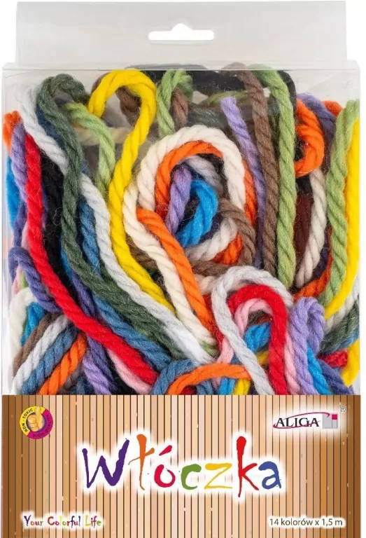 Włóczka 1,5m. 14szt MIX - tantis.pl