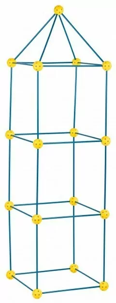 Zwariowany namiot. Żółto-niebieski - tantis.pl