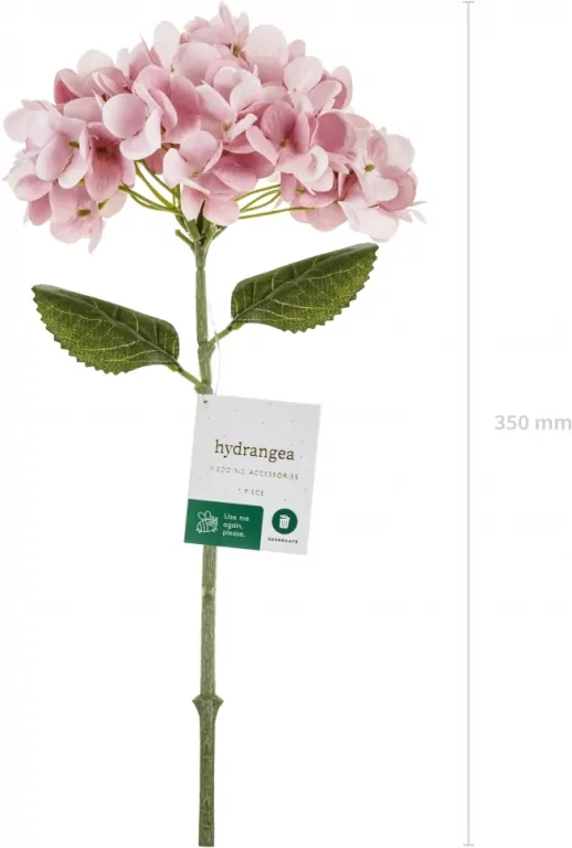 Hortensja różowa 35cm - tantis.pl
