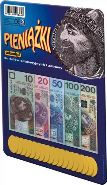 Pieniążki do celów edukacyjnych i zabawy - tantis.pl