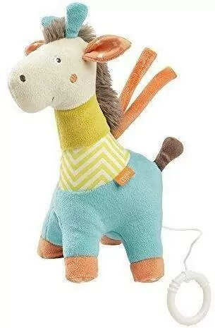 Maskotka z pozytywką Żyrafa 23 cm - tantis.pl