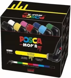 Markery plakatowe mix kolorów POSCA UNI