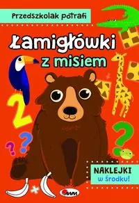 Łamigłówki z misiem. Przedszkolak potrafi - tantis.pl