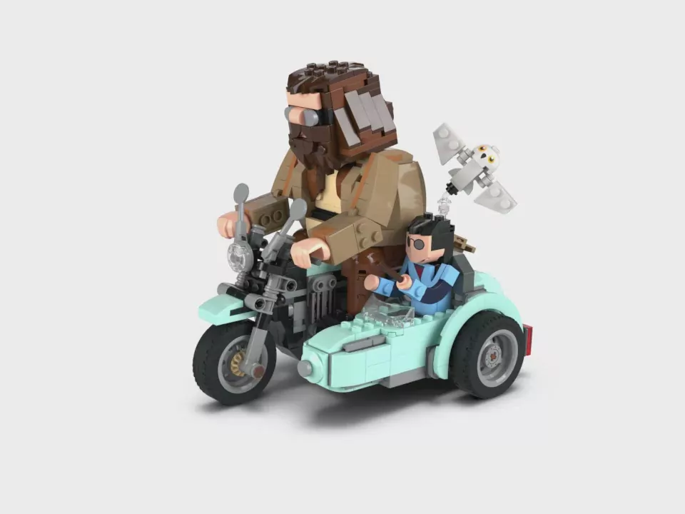 LEGO® Harry Potter. Przejażdżka motocyklowa Hagrida i Harry’ego 76443 - tantis.pl