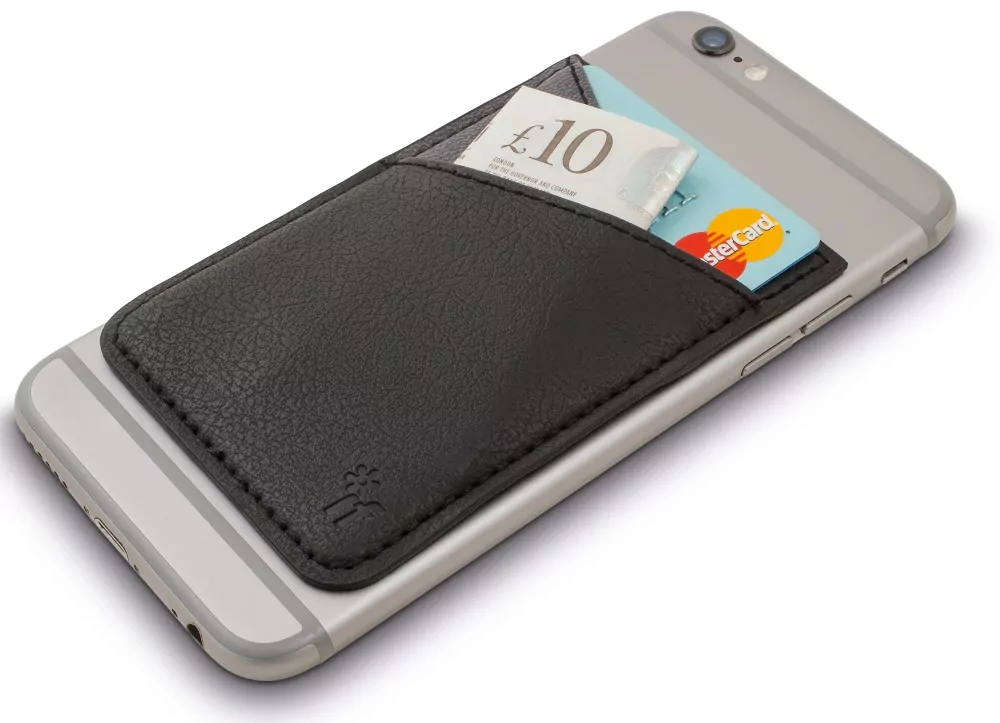 Bookaroo Phone Pocket Portfel na telefon czarny - tantis.pl
