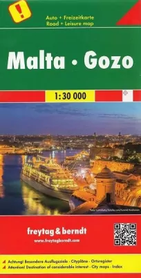 Mapa samochodowa - Malta Gozo 1:30 000
