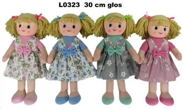 Lalka z głosem 30cm MIX - tantis.pl