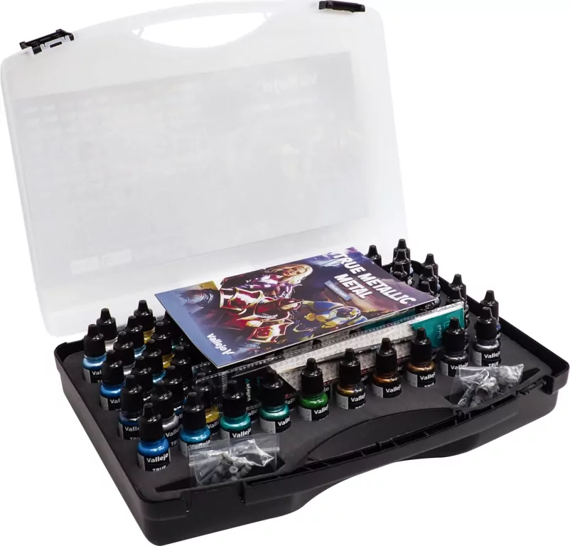 Vallejo: True Metallic Metal - Full Collection - Case - tantis.pl