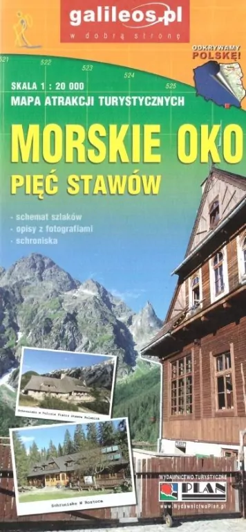 Mapa - Morskie Oko 1:20 000 w.2024 - tantis.pl