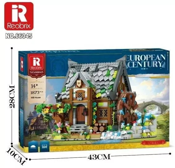 Klocki Medieval Mill 1873el - tantis.pl