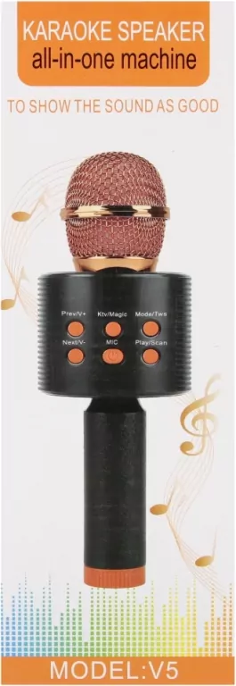 Mikrofon z głośnikiem bluetooth MIX - tantis.pl