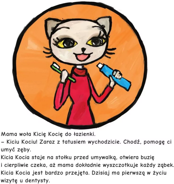 Kicia Kocia u dentysty - tantis.pl