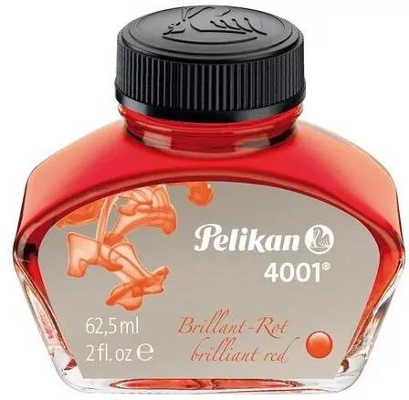 Atrament czerwony 62,5ml PELIKAN - tantis.pl