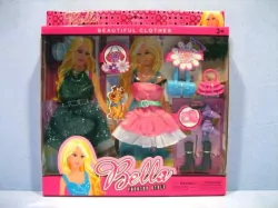 Ubranka dla lalek 2 wzory w pudełku   HIPO