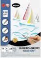 Blok rysunkowy A4/16K. Kolorowy, barwiony - tantis.pl