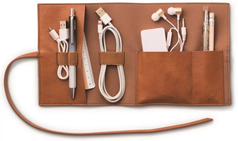 Bookaroo Travel Tech-Tidy. Organizer podróżny. Brąz - tantis.pl