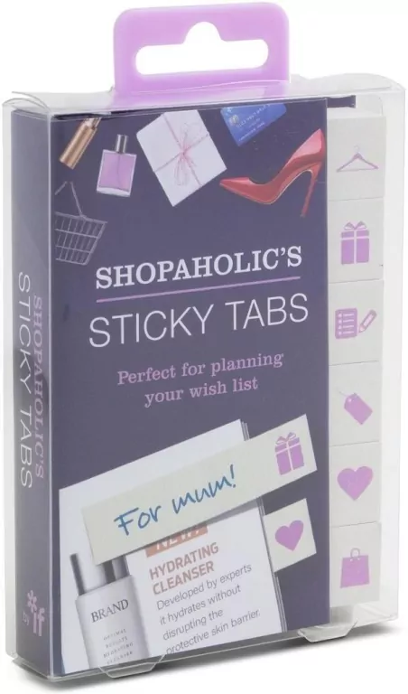 Sticki Tabs - Zakupy (przyklejane fiszki) - tantis.pl