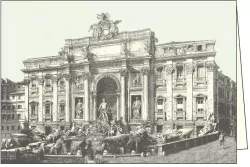 Karnet z kopertą. Roma Fontana di Trevi