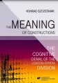 The Meaning of Constructions - tantis.pl