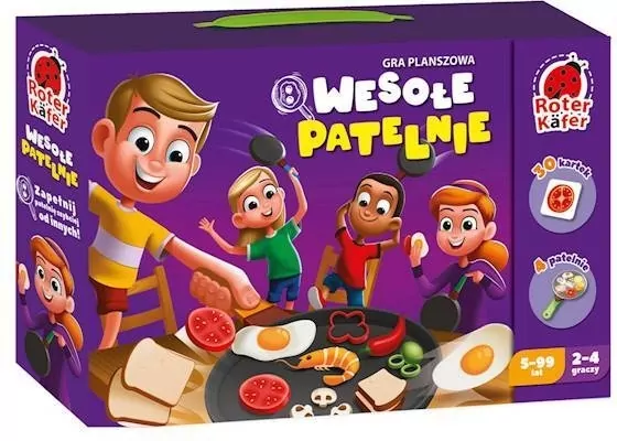 Wesołe patelnie. Gra planszowa - tantis.pl