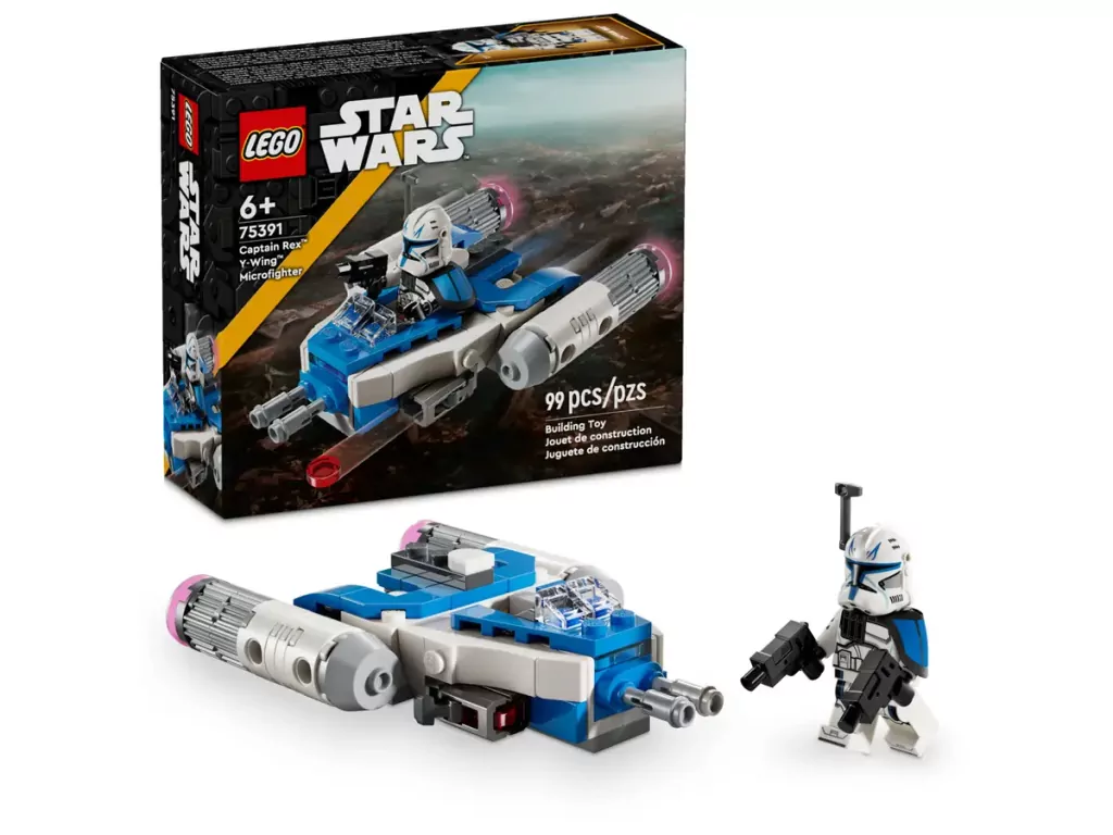 LEGO® Star Wars. Mikromyśliwiec Y-Wing Kapitana Rexa 75391 - tantis.pl