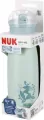NUK. Mini-Me . Kubek ze słomką. 500ml. 12 miesięcy. Zielona - tantis.pl