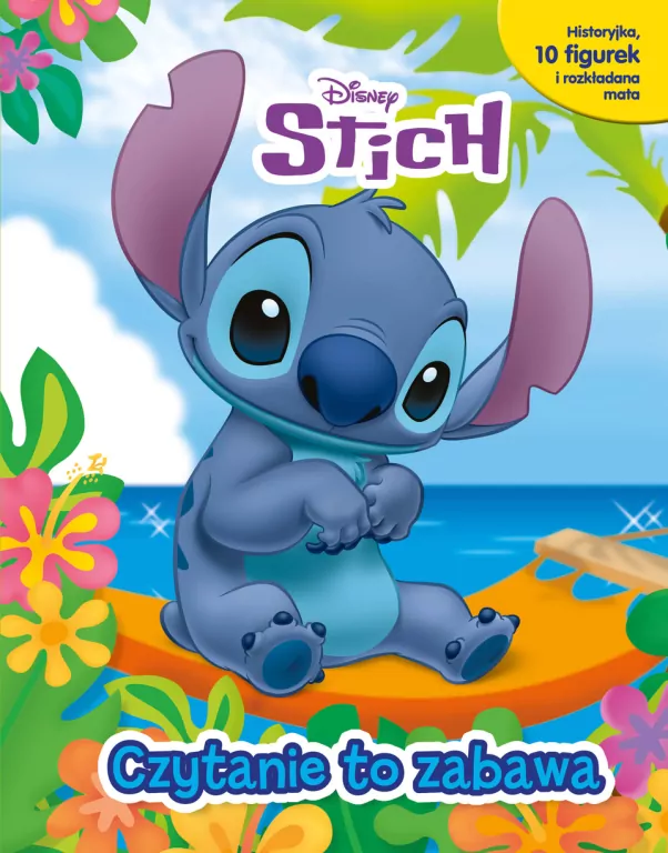 Czytanie to zabawa. Disney Stich - tantis.pl