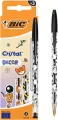 Długopis Cristal Kawaii 1mm czarny 3szt BIC - tantis.pl