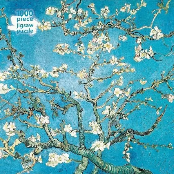 Puzzle 1000 Kwitnący migdałowiec Vincent van Gogh - tantis.pl