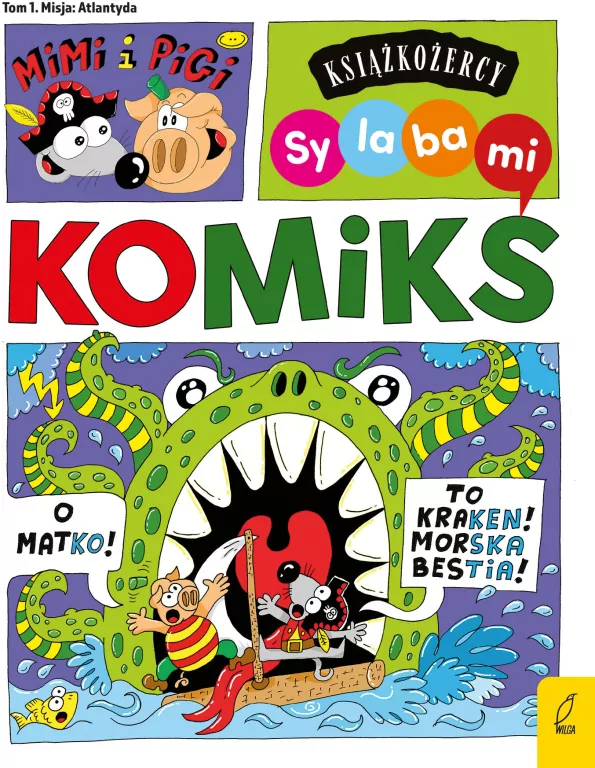 Książkożercy. Sylabami. Komiks. Mimi i Pigi - tantis.pl