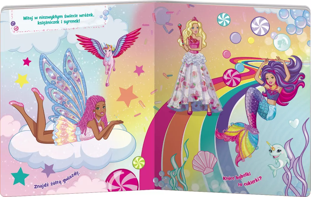 Barbie. Magiczna wodna kolorowanka - tantis.pl