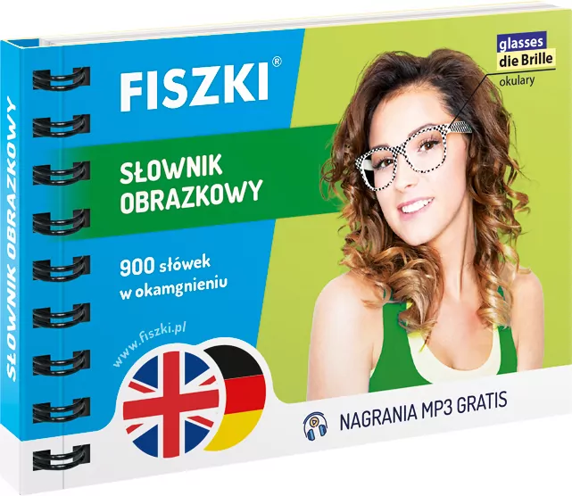 Fiszki. Słownik obrazkowy. Anielski i niemiecki - tantis.pl