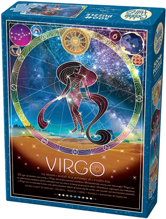 Puzzle 500 Znaki zodiaku: Panna - tantis.pl