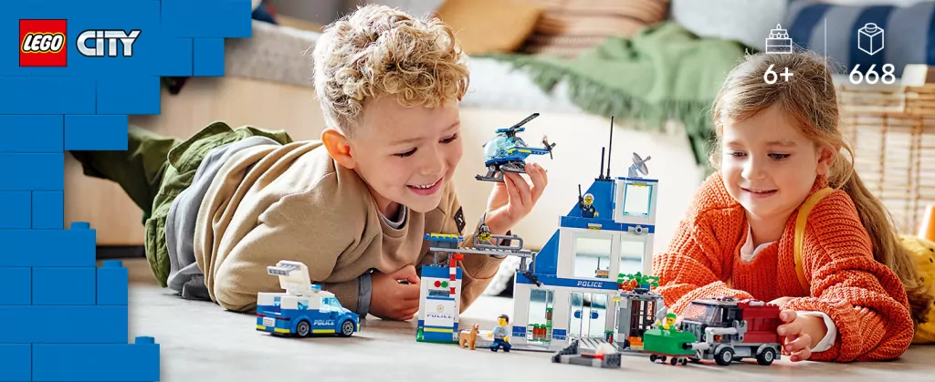 LEGO City Police. Posterunek policji. 60316 - tantis.pl