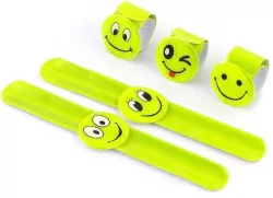 Bransoletka odblaskowa samozaciskowa 22x3cm MIX